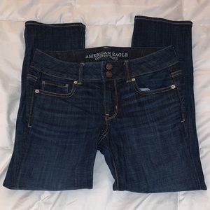 American Eagle crop jeans